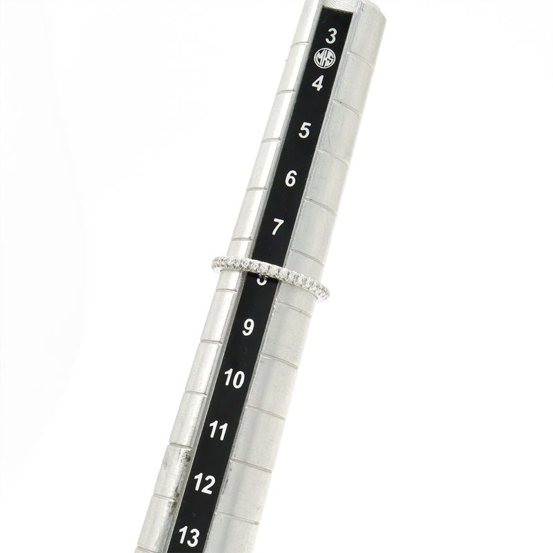 Tiffany & Co Tiffany & Co Soleste Half Eternity Ring Pt950 Platinum Diamond