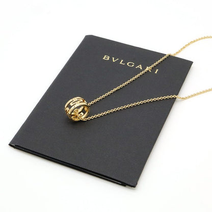 Bvlgari Bulgari Parentesi Necklace Pendant Open Work 18K Yellow Gold 750yg