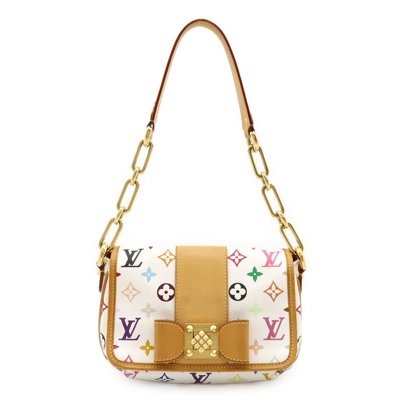 Louis Vuitton Monogram Multicolor Patti Shoulder Bag One Shoulder Chain Bag