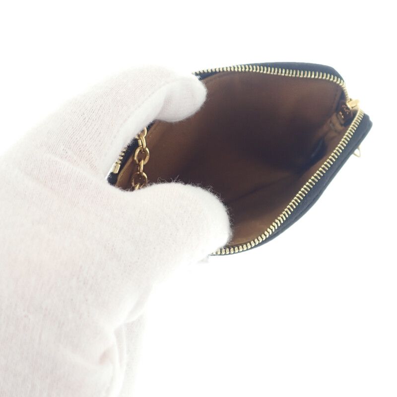 Celine Coin Purse 10c662ca2.38no Coin Case Polyurethane Brown Ladies [AB Rank