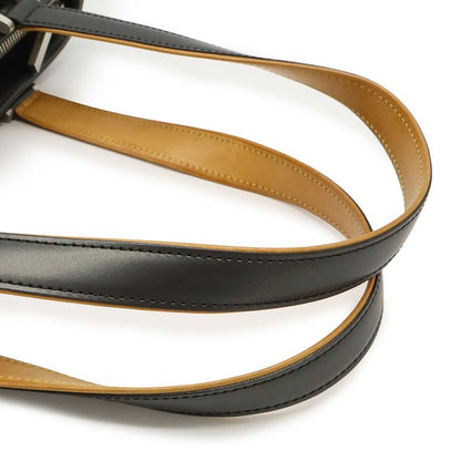 Louis Vuitton Monogram Matt Stockton Tote Bag Shoulder Bag Leather Noir Black