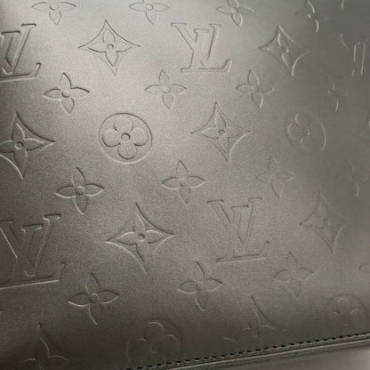 Louis Vuitton Monogram Matt Stockton Tote Bag Shoulder Bag Leather Noir Black