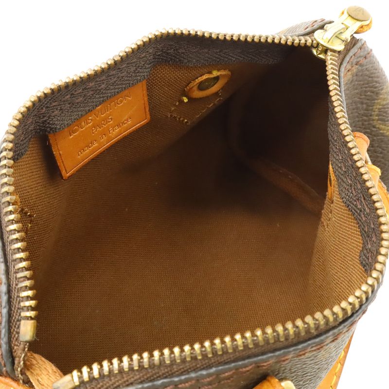 Louis Vuitton Monogram Mini Speedy Handbag Mini Bag Pouch Small Bag M41534