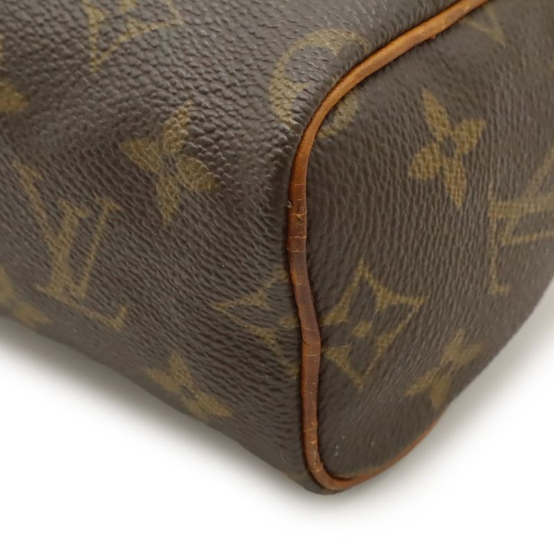 Louis Vuitton Monogram Mini Speedy Handbag Mini Bag Pouch Small Bag M41534