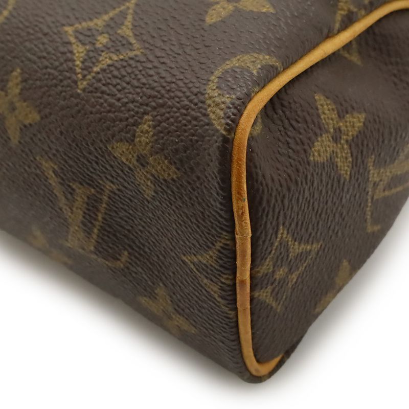 Louis Vuitton Monogram Mini Speedy Handbag Mini Bag Pouch Small Bag M41534