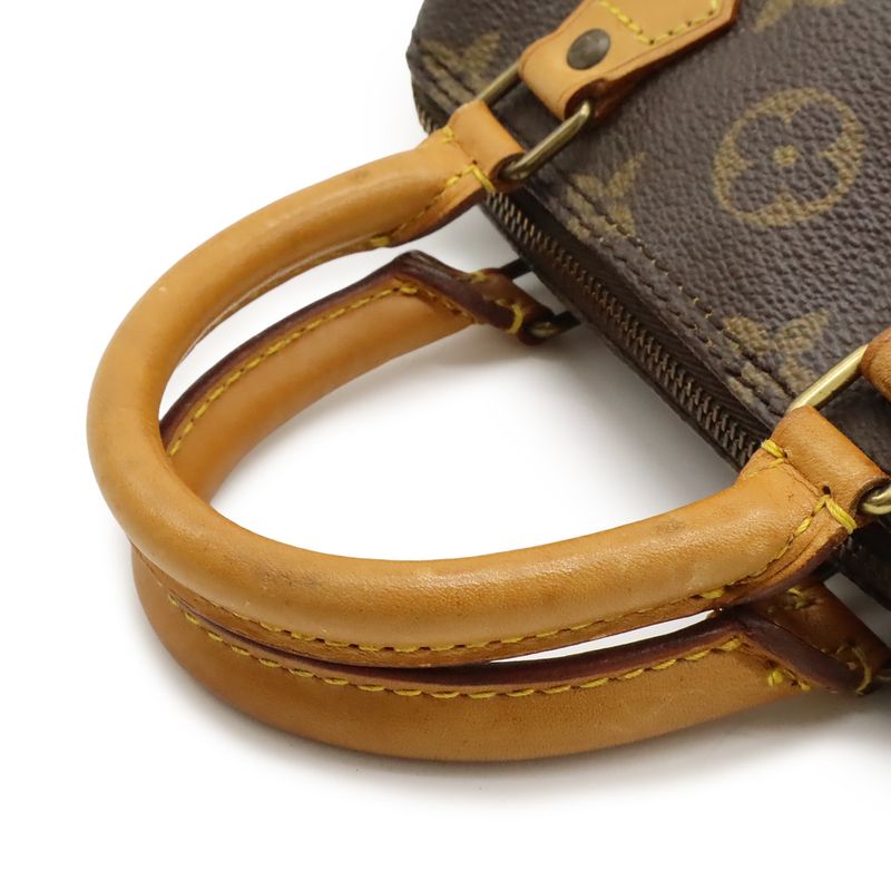 Louis Vuitton Monogram Mini Speedy Handbag Mini Bag Pouch Small Bag M41534