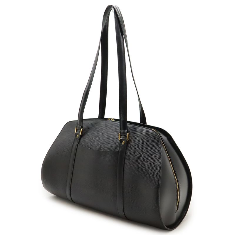 Louis Vuitton Epi Solferino 45 Shoulder Bag Boston Bag Shoulder Noir Black Gold