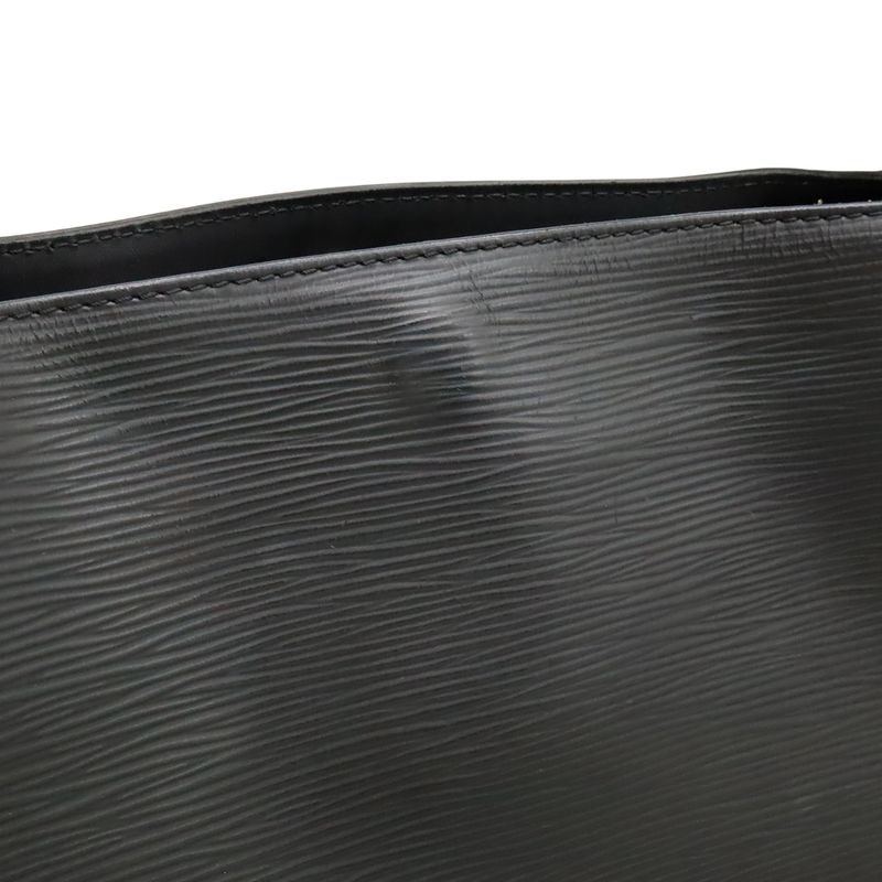 Louis Vuitton Epi Mandara MM Shoulder Bag Semi Shoulder One Shoulder Noir Black