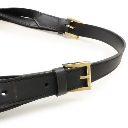 Louis Vuitton Epi Mandara MM Shoulder Bag Semi Shoulder One Shoulder Noir Black