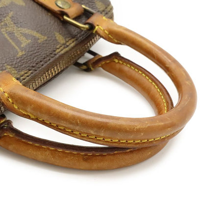 Louis Vuitton Monogram Mini Speedy Handbag Mini Bag Pouch Small Bag M41534