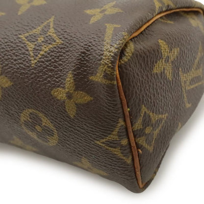 Louis Vuitton Monogram Mini Speedy Handbag Mini Bag Pouch Small Bag M41534
