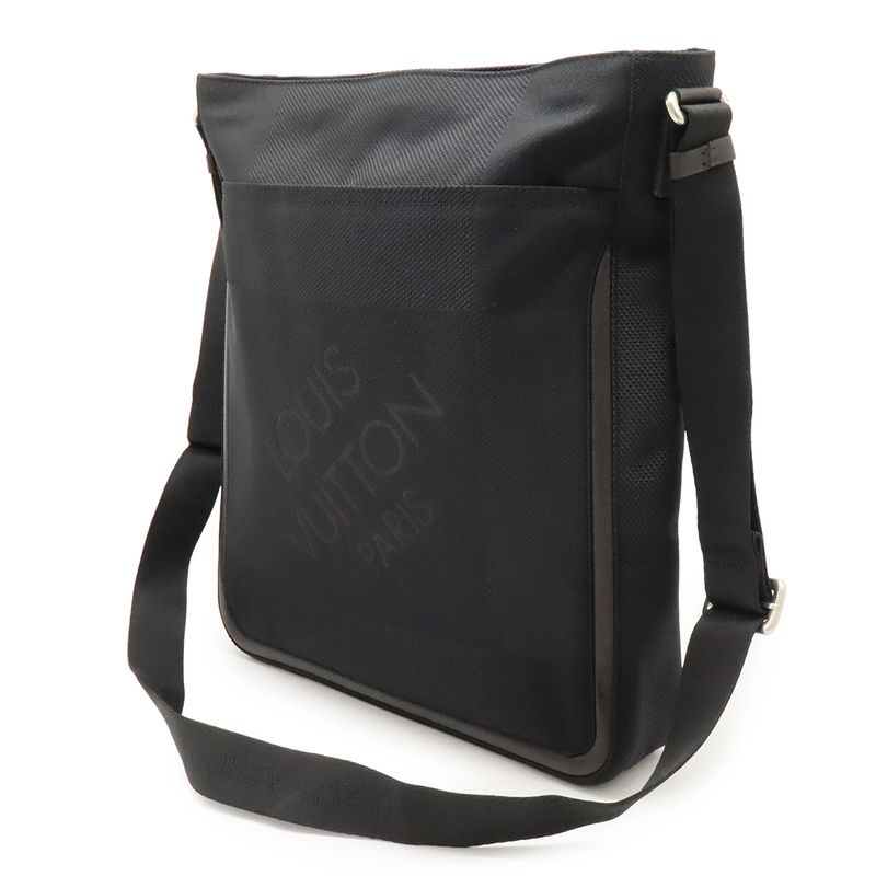 Louis Vuitton Damier Geant Compagnon Shoulder Bag Crossbody Noir Black M93047