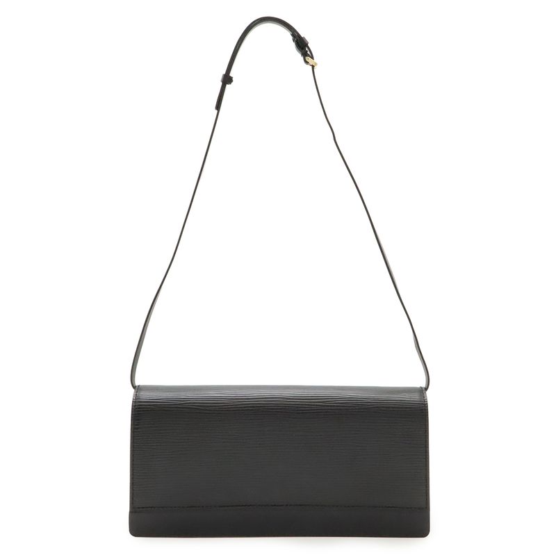 Louis Vuitton Epi On Fleur One Shoulder Semi Shoulder Bag Noir Black M52732
