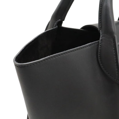 Celine Big Bag Small Handbag 2WAY Shoulder Bag Crossbody Leather Black Silver