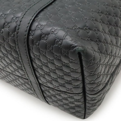Gucci Micro Guccissima Tote Bag Shoulder Bag Semi Shoulder Leather Black Outlet