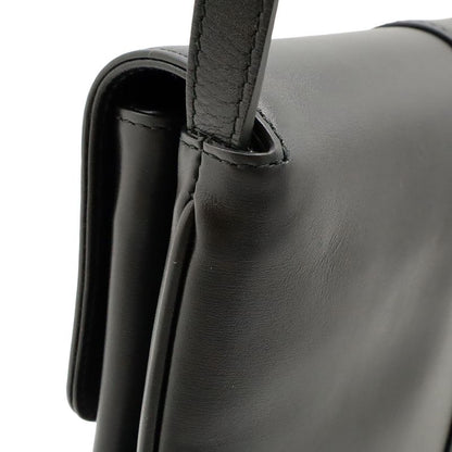 Gucci GG Marmont Ally Small Shoulder Bag Pochette Leather Black Gold Hardware