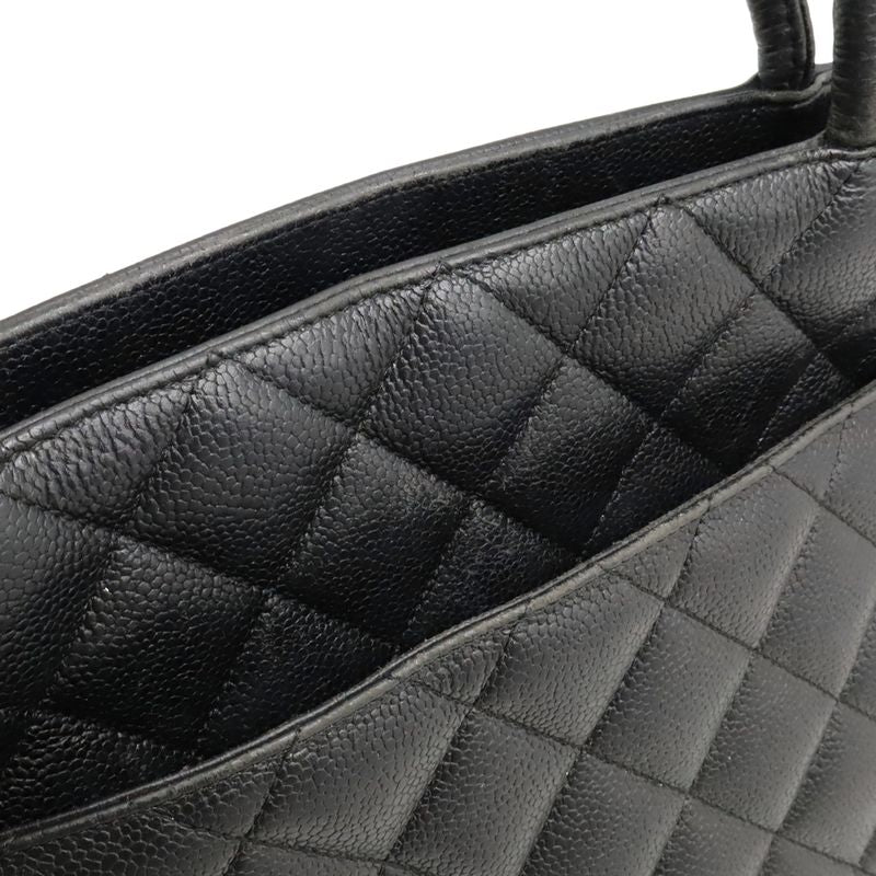 Chanel Matelasse Coco Mark Revival Tote Bag Shoulder Bag Caviar Skin Leather
