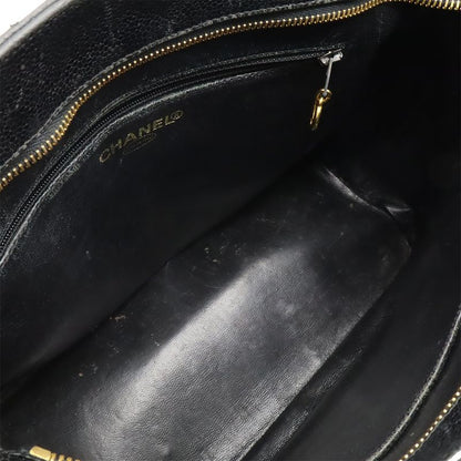 Chanel Matelasse Coco Mark Revival Tote Bag Shoulder Bag Caviar Skin Leather