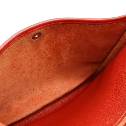 Hermes Evelyn II 2 PM Shoulder Bag Crossbody Togo Leather Rouge Vif Red Silver