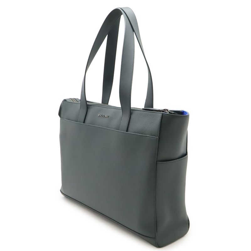 Bvlgari Bulgari Man Large Horizontal Tote Bag Shoulder Bag Business Bag