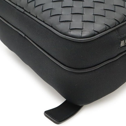 Bottega Veneta Veneta Intrecciato Body Bag Shoulder Bag Nylon Canvas Leather