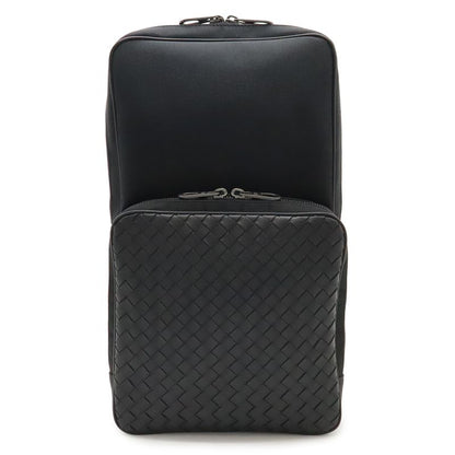 Bottega Veneta Veneta Intrecciato Body Bag Shoulder Bag Nylon Canvas Leather
