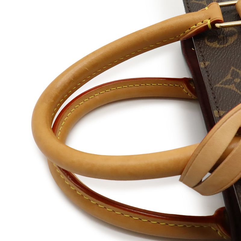 Louis Vuitton Monogram Soufflot BB Handbag 2WAY Shoulder Bag Crossbody Brown