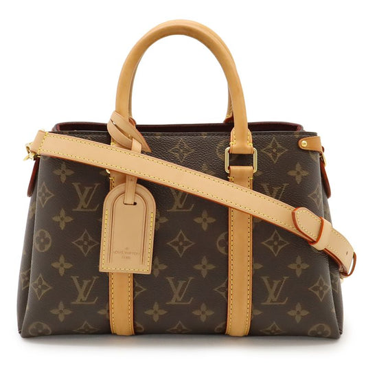 Louis Vuitton Monogram Soufflot BB Handbag 2WAY Shoulder Bag Crossbody Brown