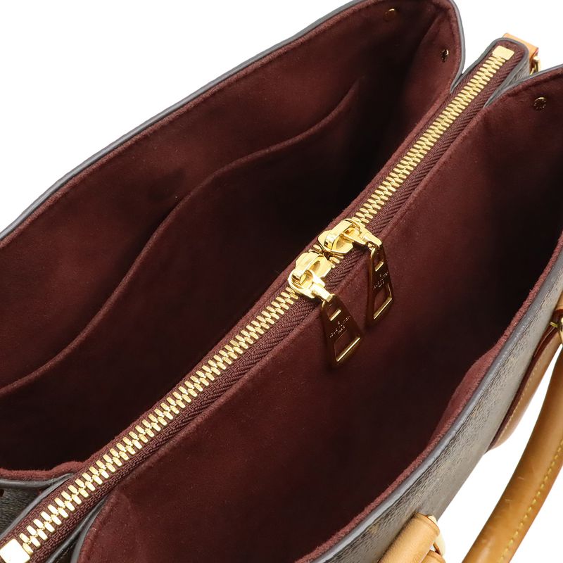 Louis Vuitton Monogram Soufflot BB Handbag 2WAY Shoulder Bag Crossbody Brown