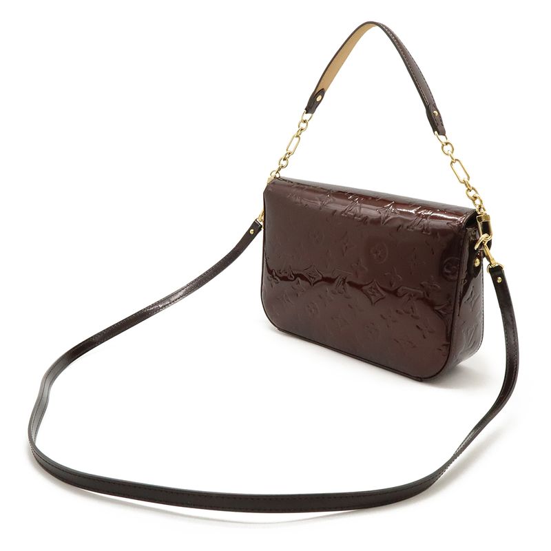 Louis Vuitton Monogram Vernis Rodeo Drive Shoulder Bag 2WAY Handbag Enameled