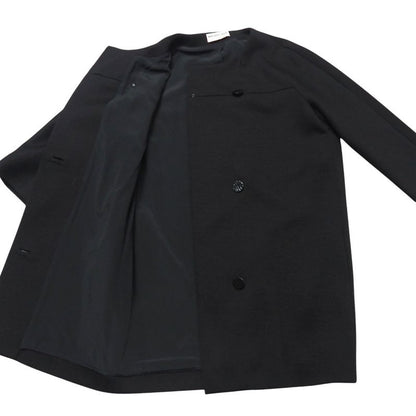 Balenciaga Skirt Suit Size 36 Collarless Long Jacket Cubic Sleeves Knee