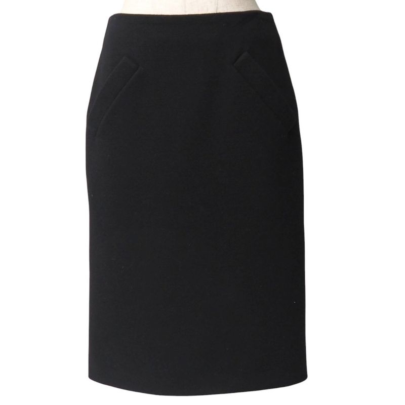 Balenciaga Skirt Suit Size 36 Collarless Long Jacket Cubic Sleeves Knee