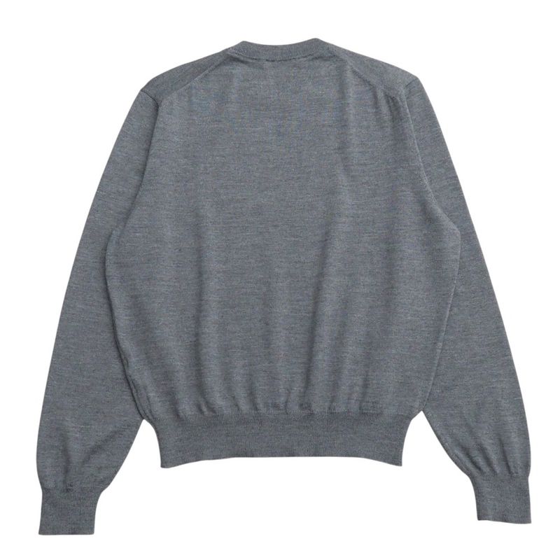 Balenciaga Knit Size 38 BB MODE Logo Embroidery Crewneck Sweater Made In