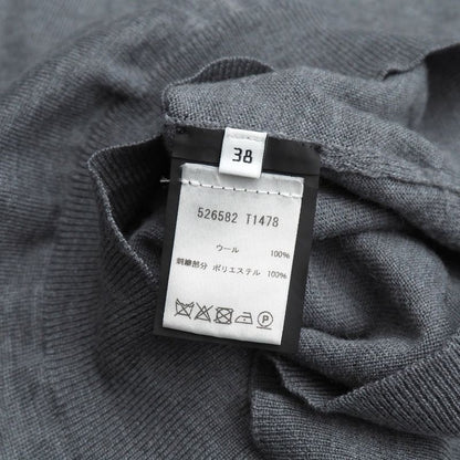 Balenciaga Knit Size 38 BB MODE Logo Embroidery Crewneck Sweater Made In