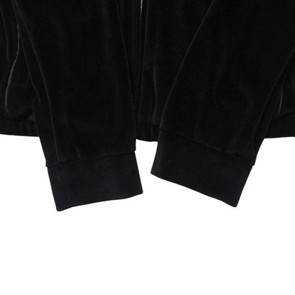 Prada Hoodie Size S Velvet Velour Zip Up Hooded 20251117 Ra6676