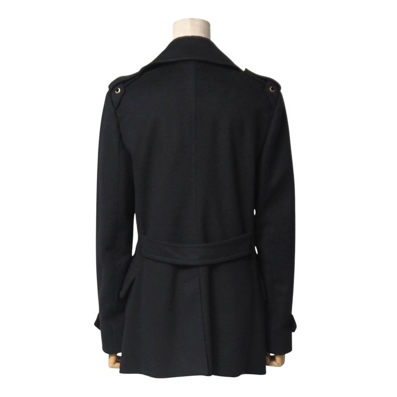 Gucci Pea Coat Size 38 Double Breasted Wool Mid Coat Made In Italy 20251117