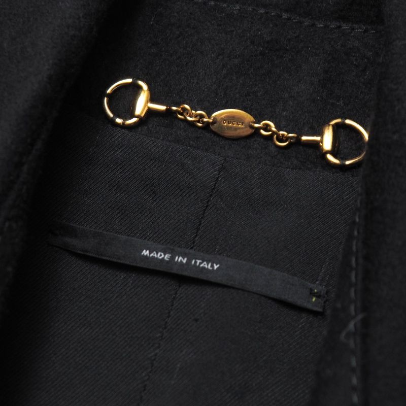 Gucci Pea Coat Size 38 Double Breasted Wool Mid Coat Made In Italy 20251117