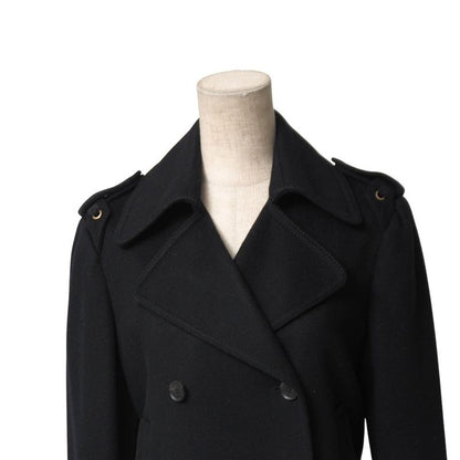 Gucci Pea Coat Size 38 Double Breasted Wool Mid Coat Made In Italy 20251117
