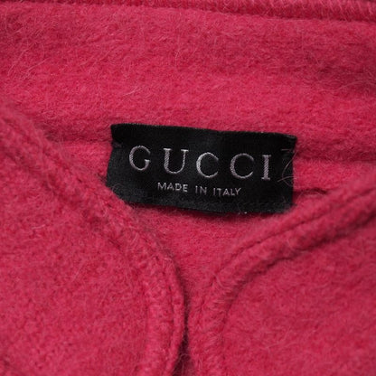 Gucci Vintage Jacket Zamasport GG Button Alpaca Blend Stand Collar Made In