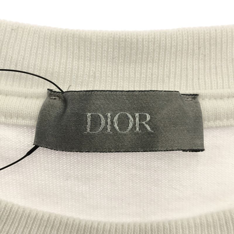 Dior and Judy Blame 20aw Embroidery T-Shirt 043j625b0554 White S