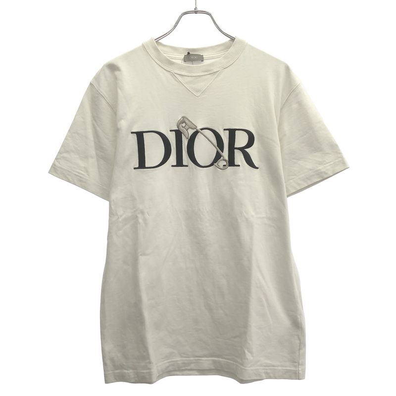 Dior and Judy Blame 20aw Embroidery T-Shirt 043j625b0554 White S