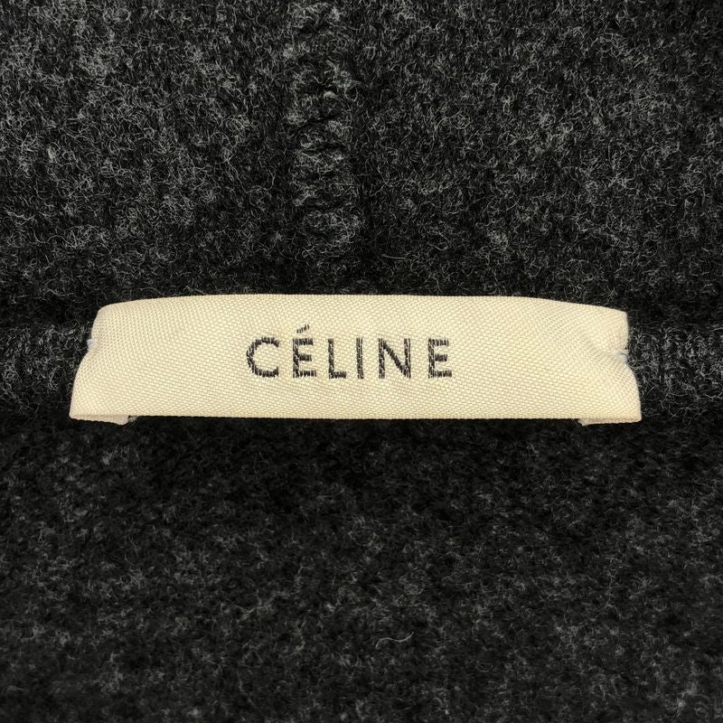 Celine by Phoebe Philo Celine Phoebe Philo Cashmere Wool Half Zip Knit Hoodie 2
