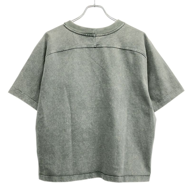 Louis Vuitton Vintage Processed Cropped T-Shirt Rw252ww Gpv Ftts20 Gray L