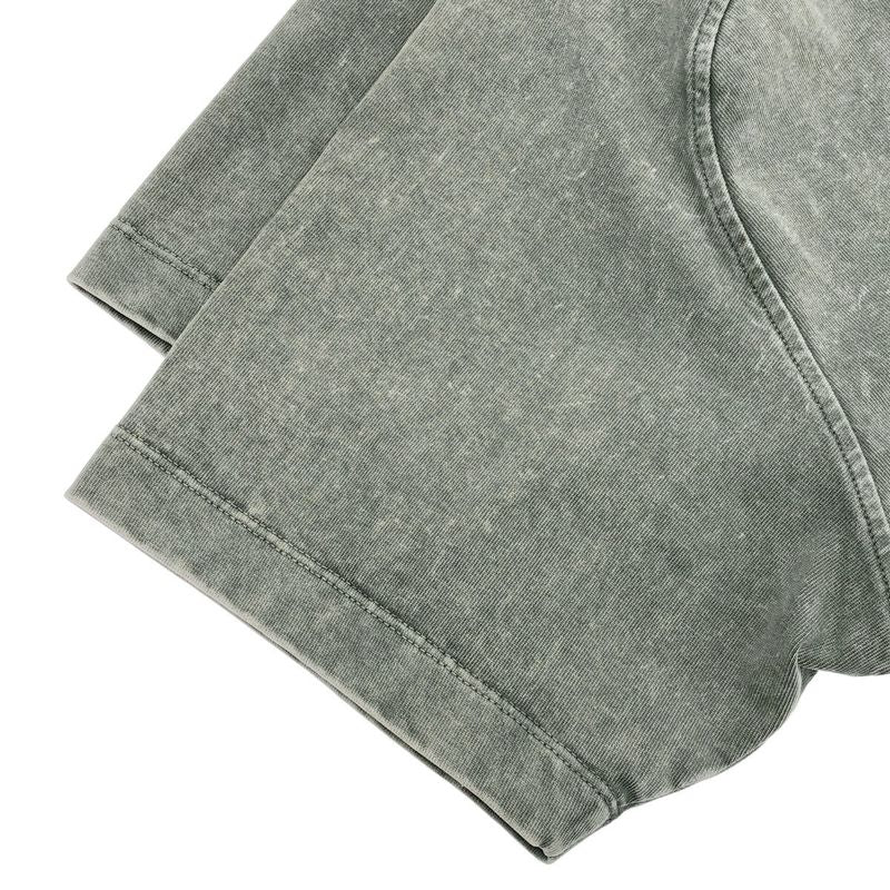 Louis Vuitton Vintage Processed Cropped T-Shirt Rw252ww Gpv Ftts20 Gray L