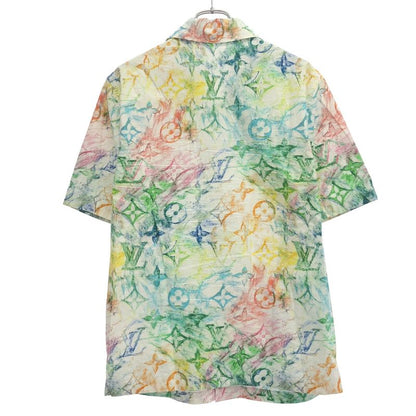 Louis Vuitton 21ss Pastel Monogram S Shirt Pastel Monogram Short Sleeve Shirt