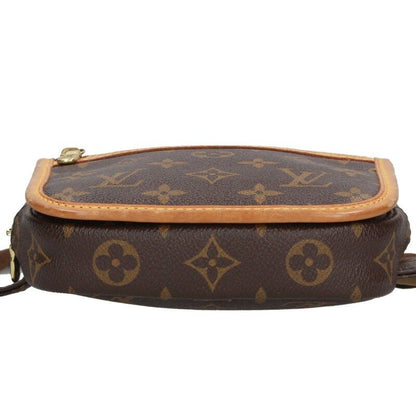 Louis Vuitton M40108 Bum Bag Boss Fall Monogram Canvas Shoulder Bag Men's