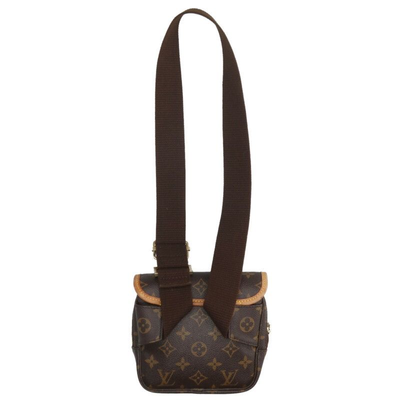 Louis Vuitton M40108 Bum Bag Boss Fall Monogram Canvas Shoulder Bag Men's