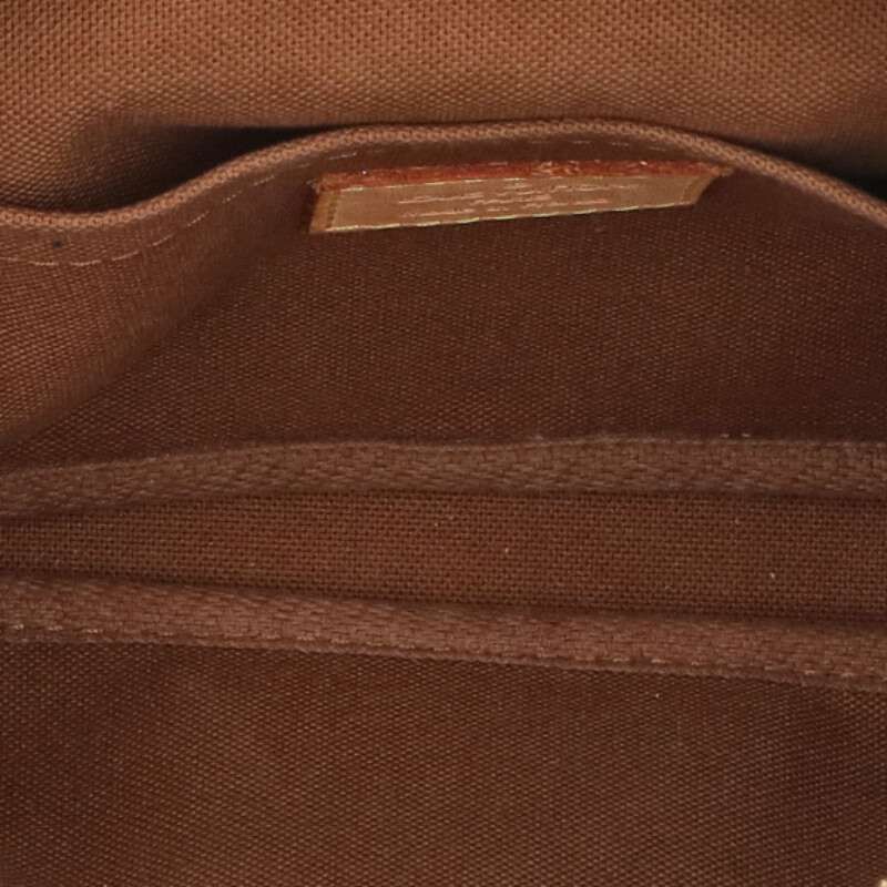 Louis Vuitton M40108 Bum Bag Boss Fall Monogram Canvas Shoulder Bag Men's