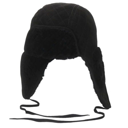 Chanel Aaa429 Coconage Cocomark Suede Pilot Cap Hat Women FREE