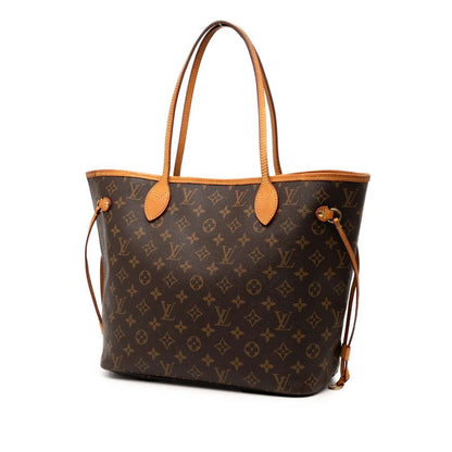 Louis Vuitton Monogram Neverfull MM Shoulder Bag Tote Bag M40156 Brown PVC